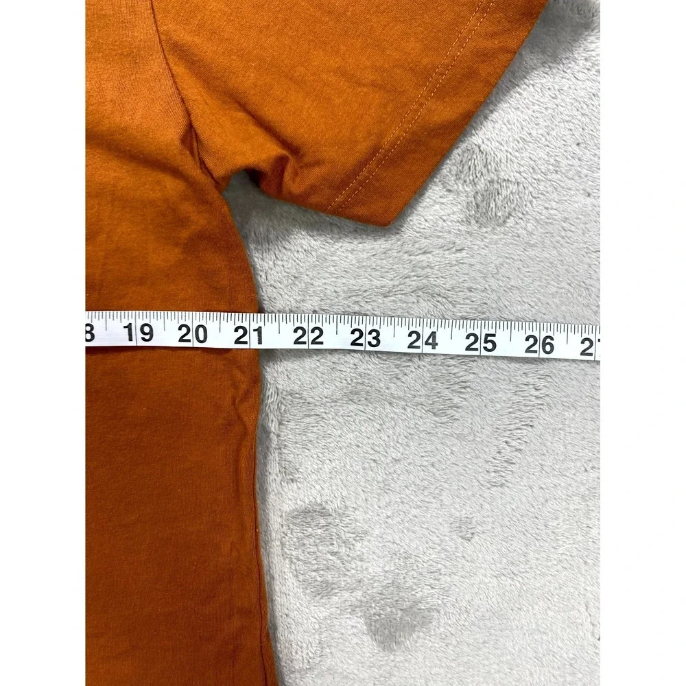True Religion T-Shirt Mens Large Brown Horseshoe Logo‎ Graphic Cotton Crew Neck